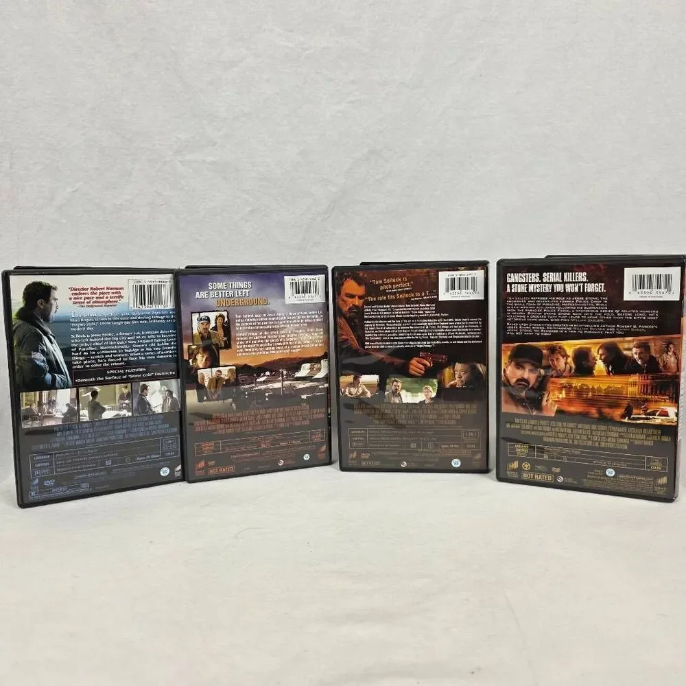 Jesse Stone DVD Bundle 4 Movie Set Tom Selleck